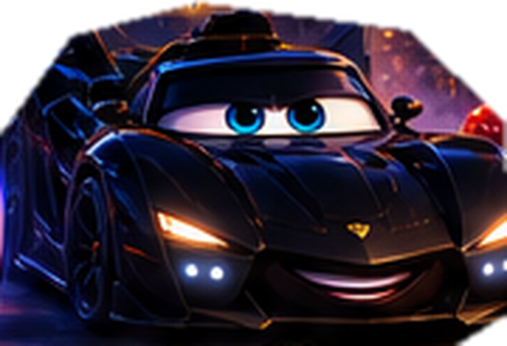 Animated Batmobile
